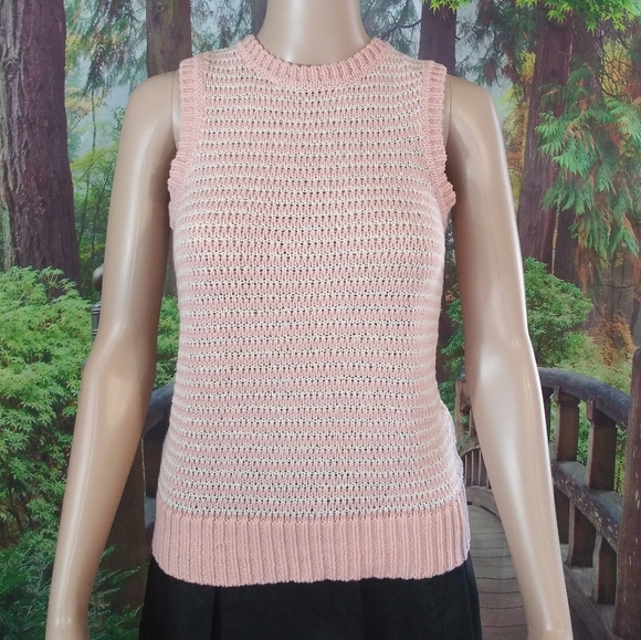 💮J Brand Rose Garey Sweater Tank Vest S - Picture 3 of 7